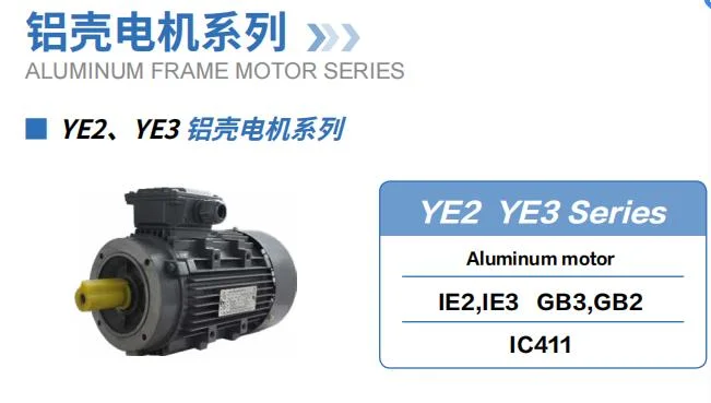 Aluminum Housing Ms Series Variable Frequency Electric Motors